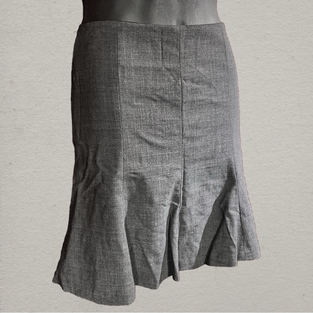 SOLD: Express Vintage Y2K Wool Office Chic Mini Skirt